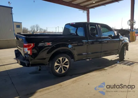 2019 Ford F150 Super Cab z USA, uszkodzony, nr VIN 1FTEX1CP1KKF25690